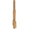 Ekena Millwork Kennewick Rough Sawn Timber Gable Bracket, Western Red Cedar, 96"W x 28"H x 2"D x 6"F, 7/12 Pitch GBW096X28X0206KEN00RWR - alternate 2